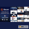 Bauer Construction and Industrial WordPress Theme