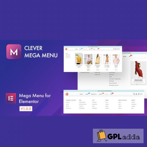 Clever Mega Menu for Elementor