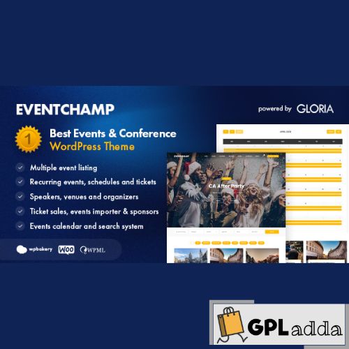 Event Champ v2.2.1 - Multiple Events & Conference WordPress Theme