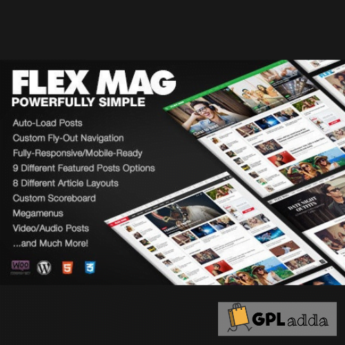 Flex Mag - Responsive WordPress News Theme