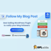 Follow My Blog Post – WordPress Plugin