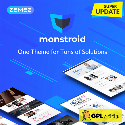 Monstroid2 - Multipurpose Modular Elementor WordPress Theme