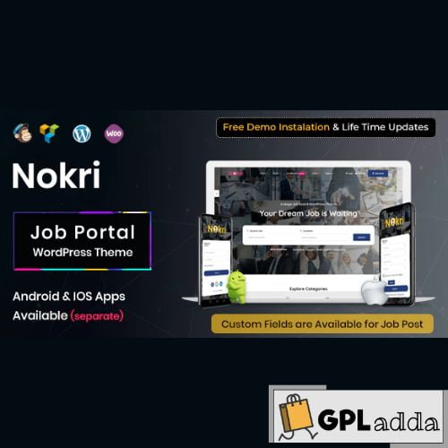 Nokri - Job Board WordPress Theme