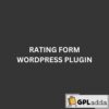 rating form wordpress plugin