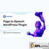 Speaker - Page-to-Speech Plugin for WordPress