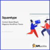 Squaretype - Modern Blog WordPress Theme