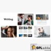 writing blog personal blog wordpress theme