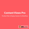 Content Views Pro - WordPress Filter & Grid Plugin