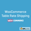 WooCommerce Table Rate Shipping