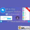 All in One Support Button - Callback Request, WhatsApp, Messenger, Telegram, LiveChat, and more...