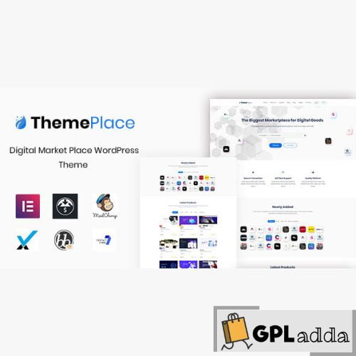 ThemePlace v1.1.6 - Marketplace WordPress Theme