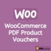 Woocommerce PDF Product Vouchers Extension - WordPress Plugin