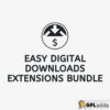 Easy Digital Downloads Extensions Bundle (All Premium 91 Extensions)