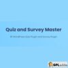 Quiz And Survey Master - Best Quiz, Exam and Survey Plugin for WordPress