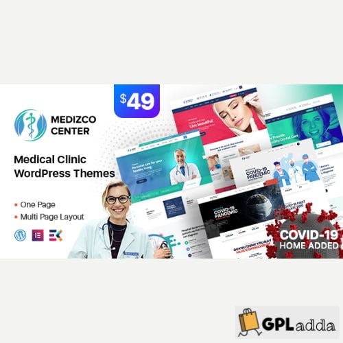 Medizco - Medical Health & Dental Care Clinic WordPress Theme