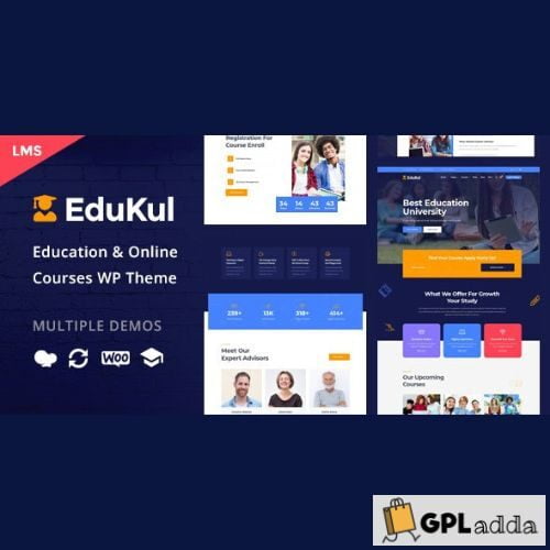 Edukul - Online Courses WordPress Theme