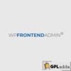 WP Frontend Admin Premium - Create frontend dashboards for WordPress