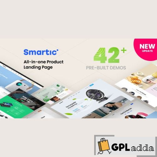 Smartic - Product Landing Page WooCommerce Theme