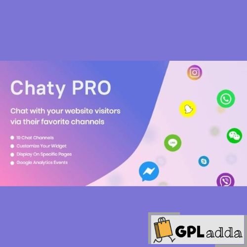 Chaty Pro – WordPress Chat Plugin