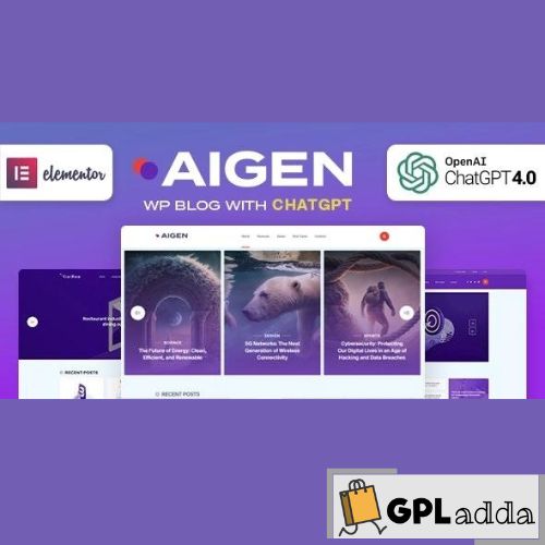 Aigen – AI Inspired WordPress Blog Theme