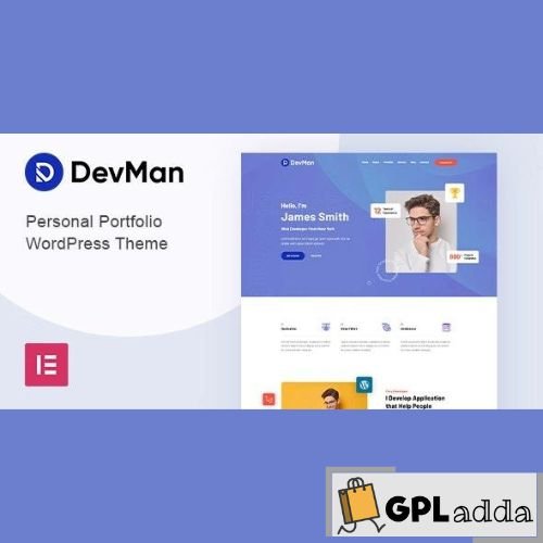 Devman – Personal Portfolio WordPress Theme
