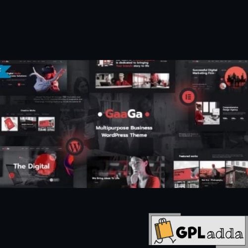 Gaaga – Creative Agency Theme