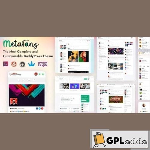 MetaFans – Community & Social Network BuddyPress Theme