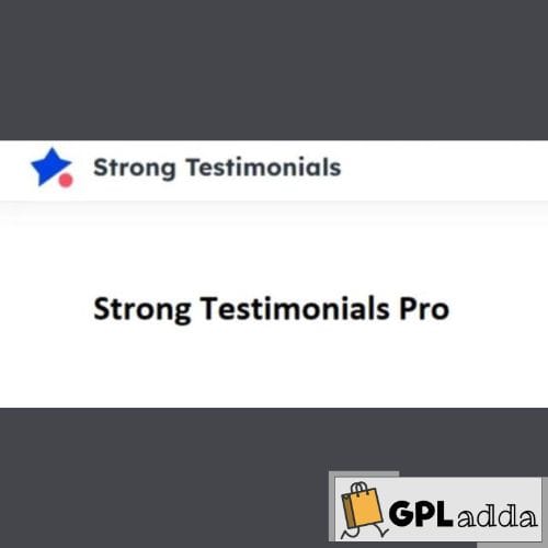 Strong Testimonials Pro