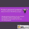 Product password protector for WooCommerce