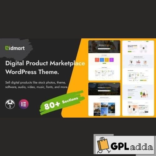 Eidmart - Digital Marketplace WordPress Theme