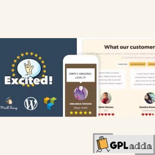 Excited! – Testimonials Showcase for WordPress