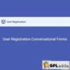 User Registration Conversational Forms