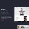 Viska – Creative One Page WordPress Theme