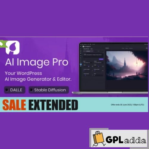 AI Image Pro – WordPress AI Image Generator & Editor, DALLE & Stable Diffusion