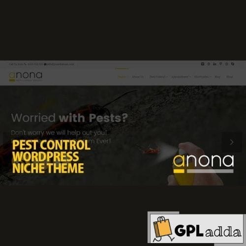 Anona – Pest Control WordPress Theme