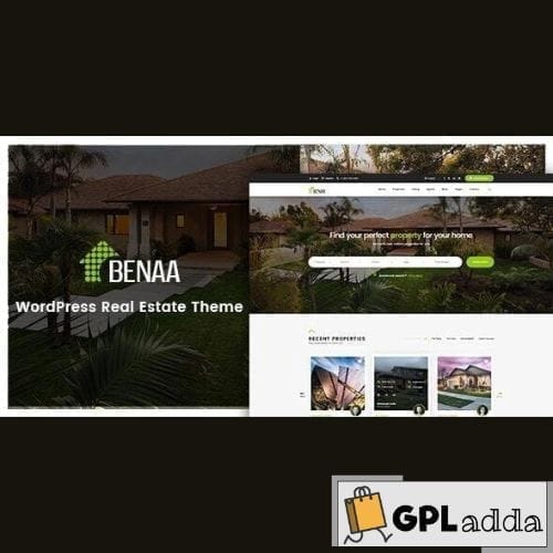 Benaa – Real Estate WordPress Theme