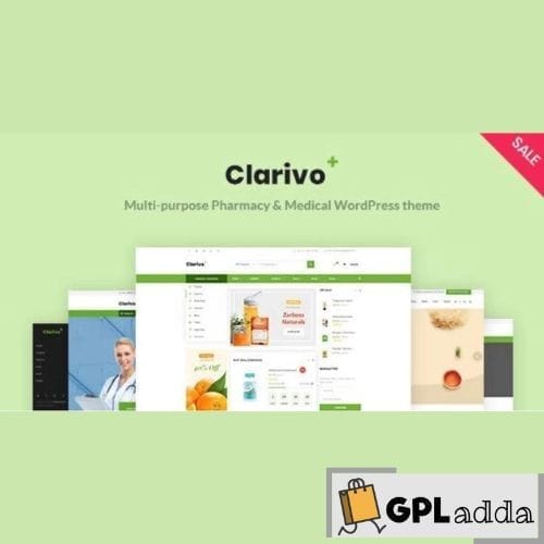 Clarivo – Pharmacy and Medical WordPress Theme