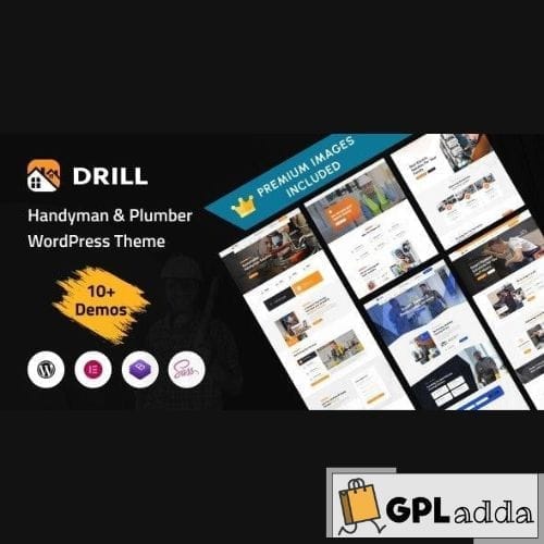 Drill – Handyman & Plumber Services WordPress Theme