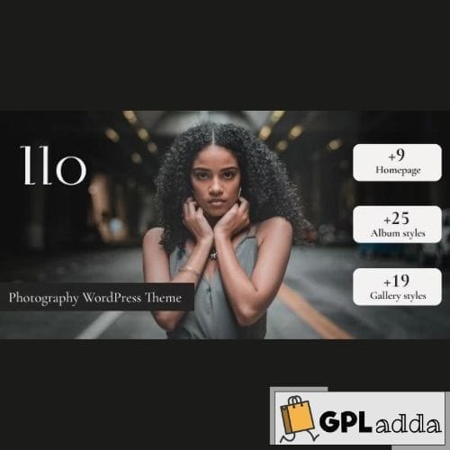 Ilo – Photography WordPress Theme