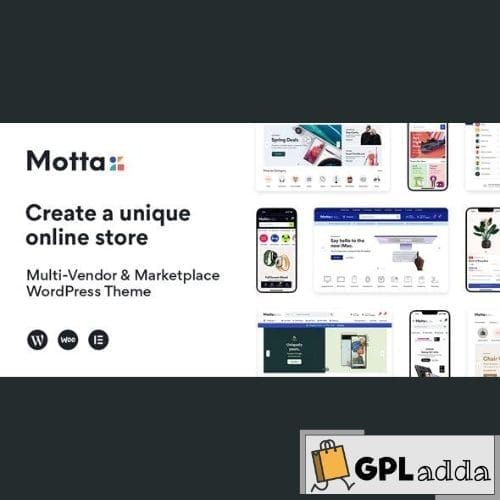 Motta – Multi-Vendor and Marketplace WordPress Theme