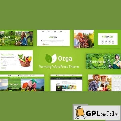 Orga – Organic Farm & Agriculture WordPress