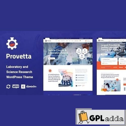 Provetta – Laboratory & Science Research WordPress Theme