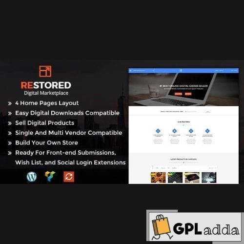 Restored Marketplace – WordPress Theme