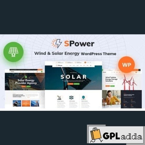 SPower – Wind & Solar Energy WordPress Theme