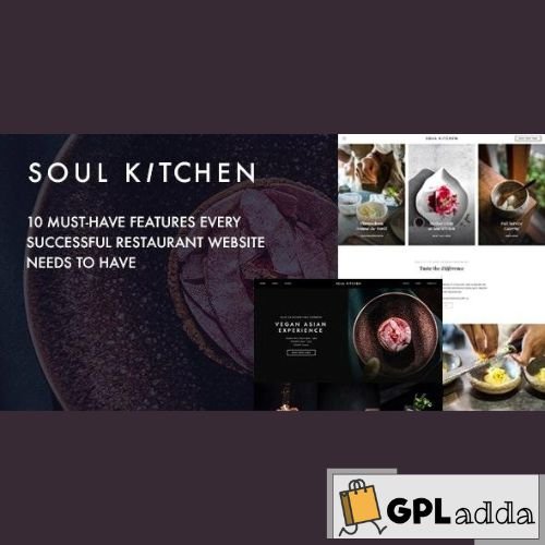 SoulKitchen – Restaurant WordPress Theme