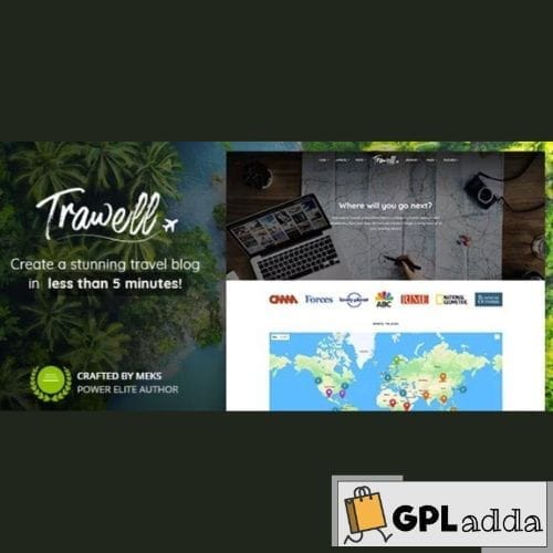 Trawell – Travel Blog WordPress Theme