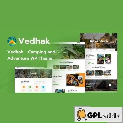 Vedhak – Camping and Adventure WordPress Theme