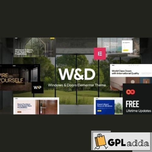 W&D – Windows & Doors Company WordPress Theme