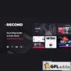 Recond – Recording Studio & Music Band WordPress Theme