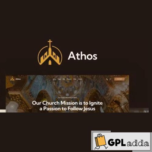 Athos – Church WordPress Theme